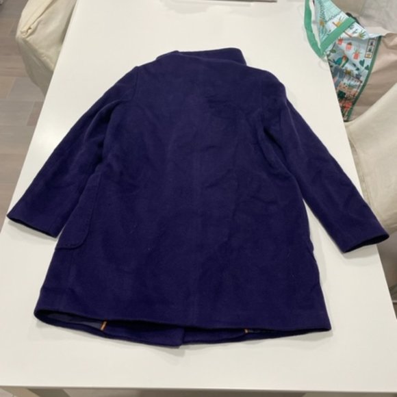 MORI | Vintage Korean Teddy Coat Deep Purple with Large Front Pockets ~ Size 10 - Picture 7 of 16